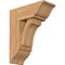 Ekena Millwork Legacy Traditional Smooth Bracket w/ Offset Brace, Western Red Cedar, 7 1/2"W x 18"D x 22"H BKT0806X18X22LEC01SWR - alternate 1